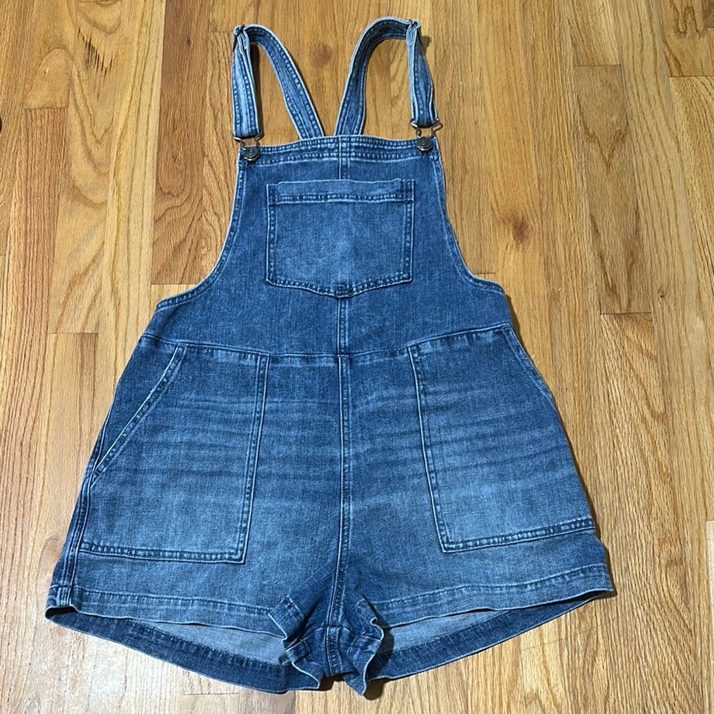 Aerie Blue Denim Women Shorts